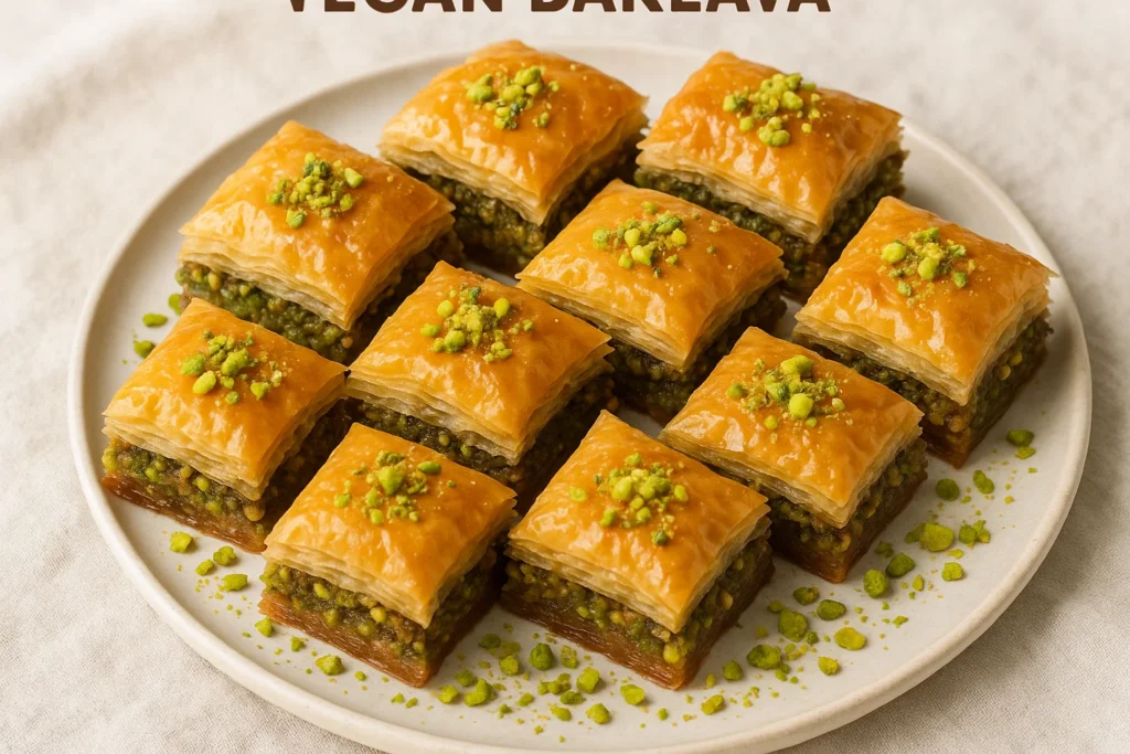 vegan baklava