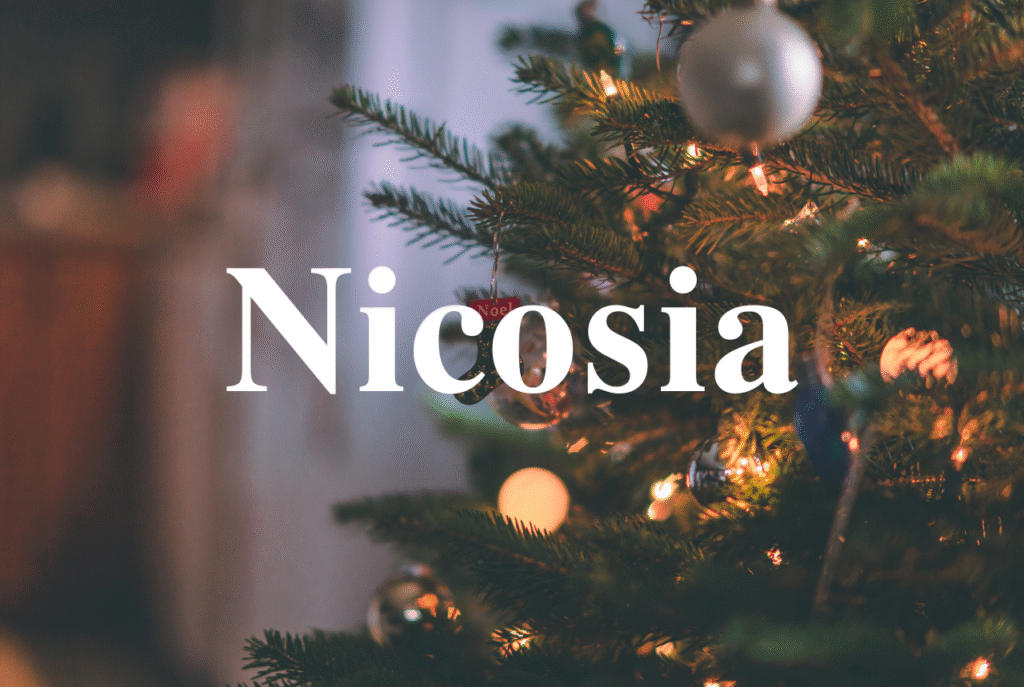 Christmas in nicosia